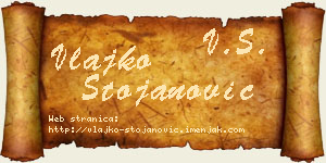 Vlajko Stojanović vizit kartica